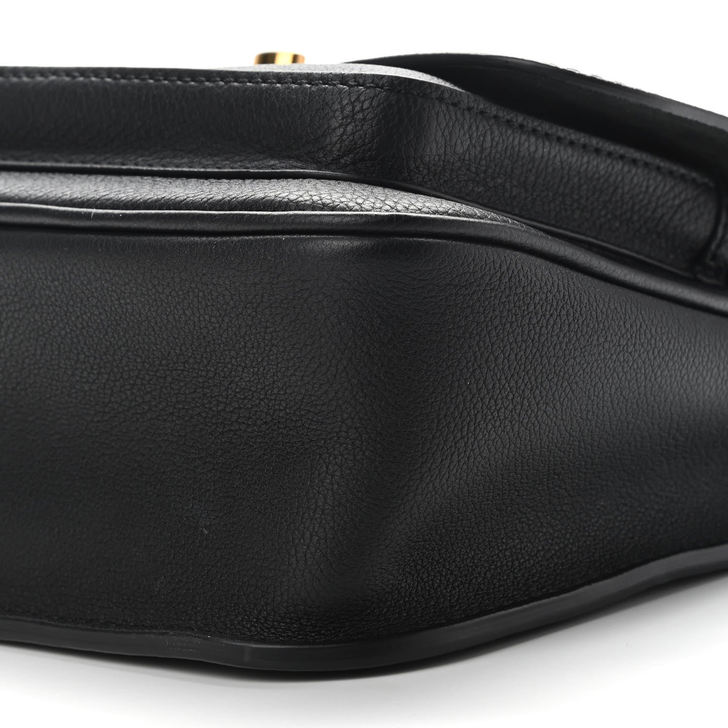 Louis Vuitton Grained Calfskin Lockme Chain Bag Black 10 of 11