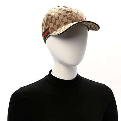 Gucci Monogram Web Baseball Hat L Beige Cocoa 2 of 9
