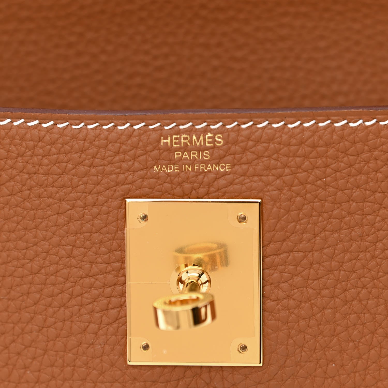 Hermes Togo Kelly Retourne 28 Gold 6 of 10