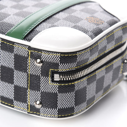 Louis Vuitton Damier Valisette BB Black White 7 of 10