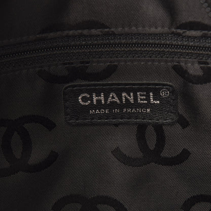 Chanel Calfskin Quilted Large Cambon Tote Pink Black 9 of 12