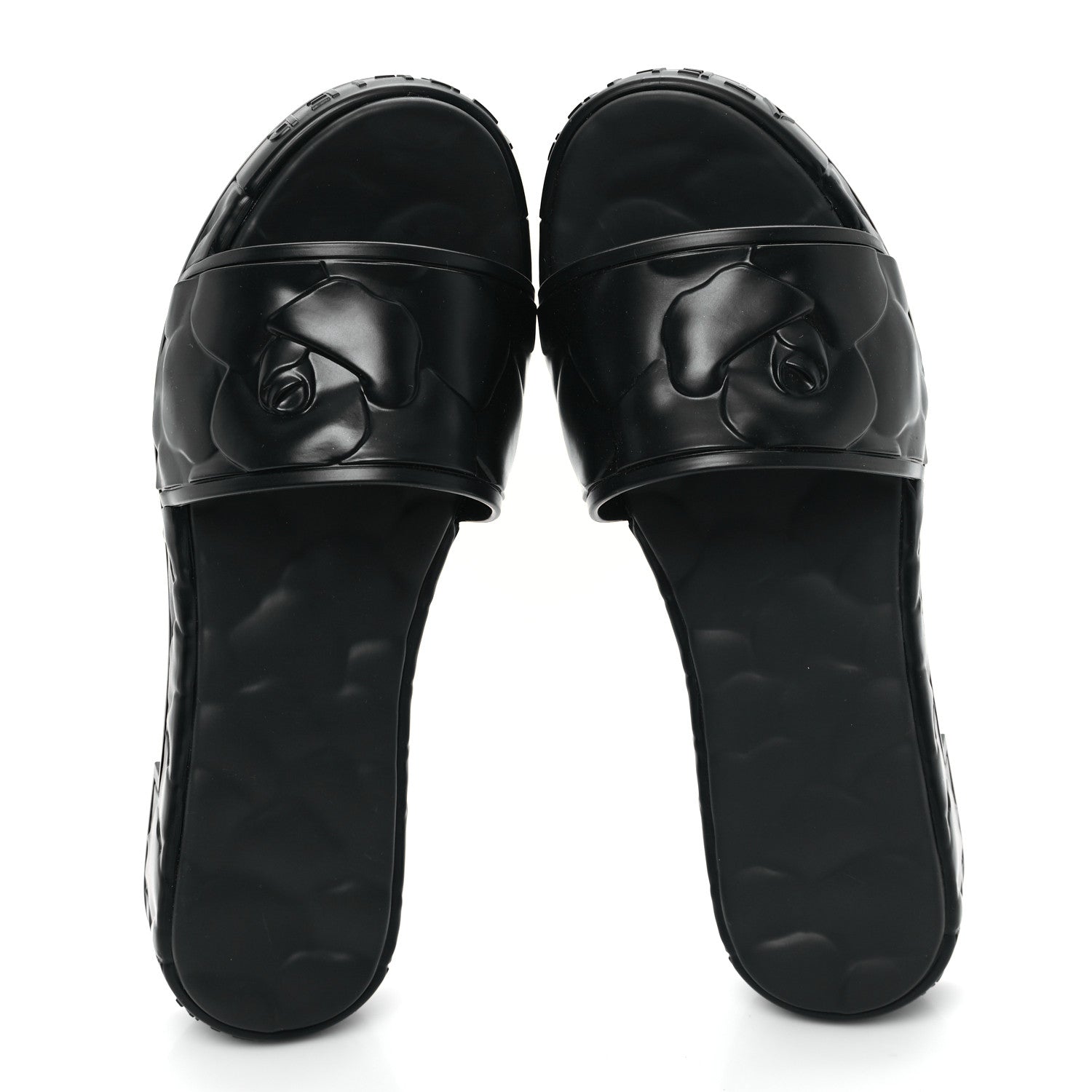 Valentino Garavani Rubber Atelier 03 Rose Edition 25/40mm Platform Slide Sandals 40 Black 2 of 7