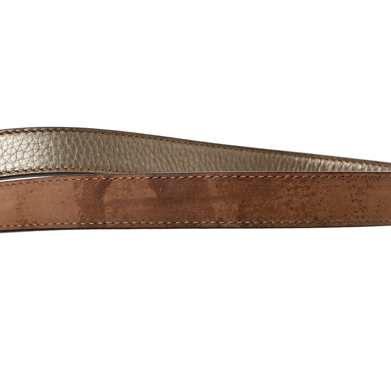 Gucci Calfskin Crystal Interlocking G Belt 85 34 Sasso 6 of 7