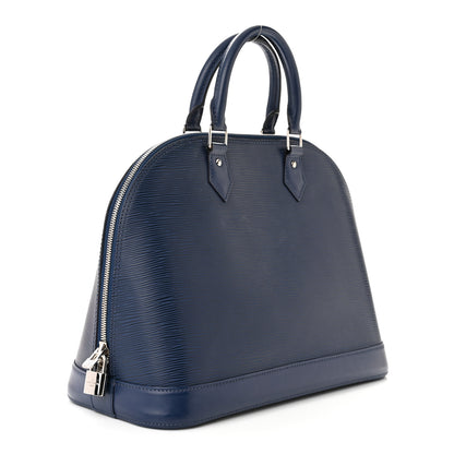 Louis Vuitton Epi Alma PM Indigo 3 of 12