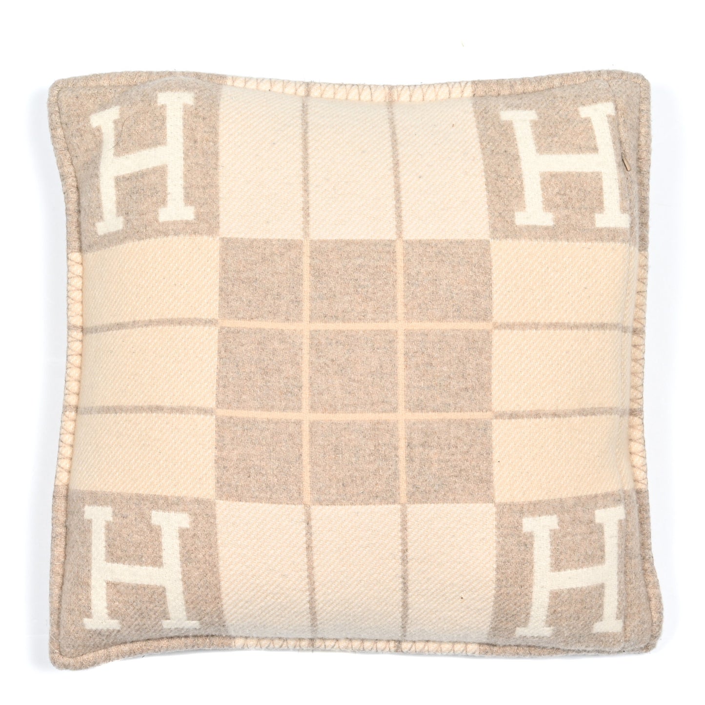 Wool Cashmere Avalon III Pillow PM Coco Camomille