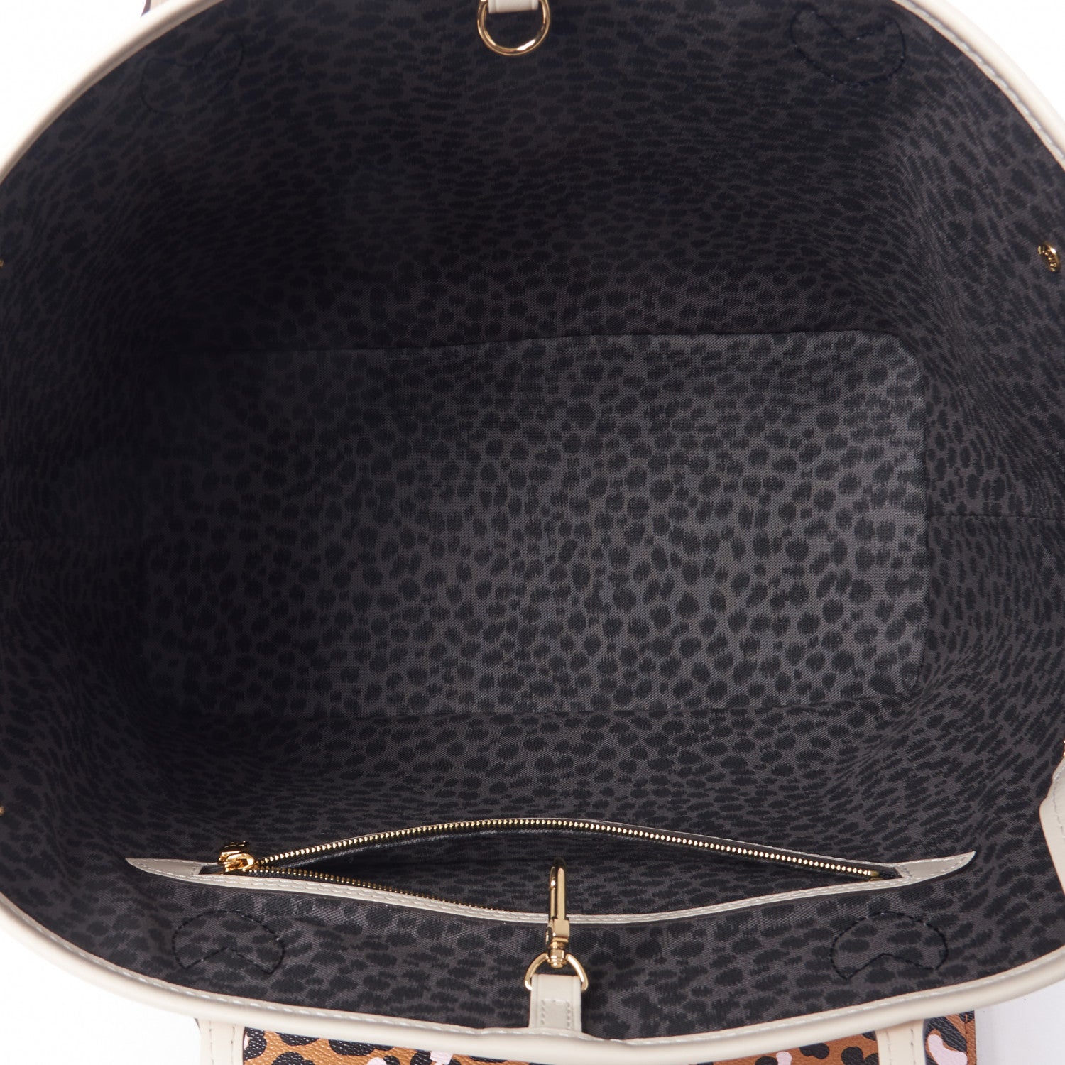Louis Vuitton Monogram Giant Wild At Heart Neverfull MM Creme 8 of 9