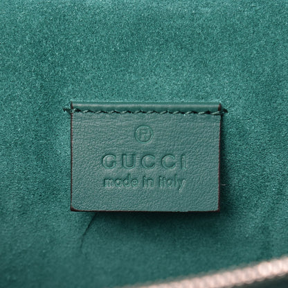 Gucci GG Supreme Monogram Embroidered Medium Dionysus Shoulder Bag Emerald 6 of 13