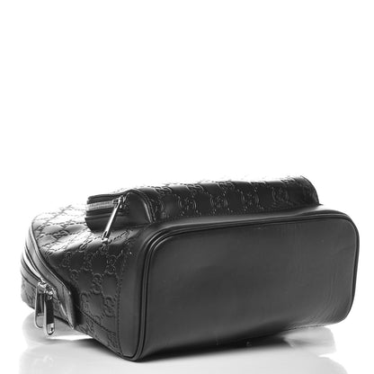Gucci Guccissima Signature Day Backpack Black 4 of 14