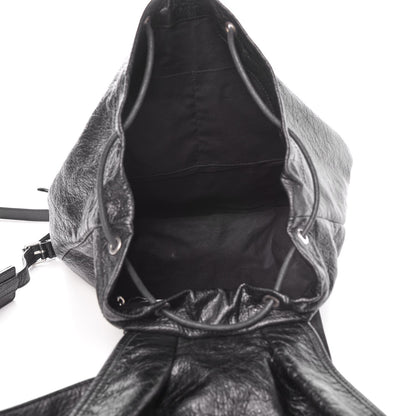 Balenciaga Agneau Classic Hardware S Traveler Backpack Black 5 of 7