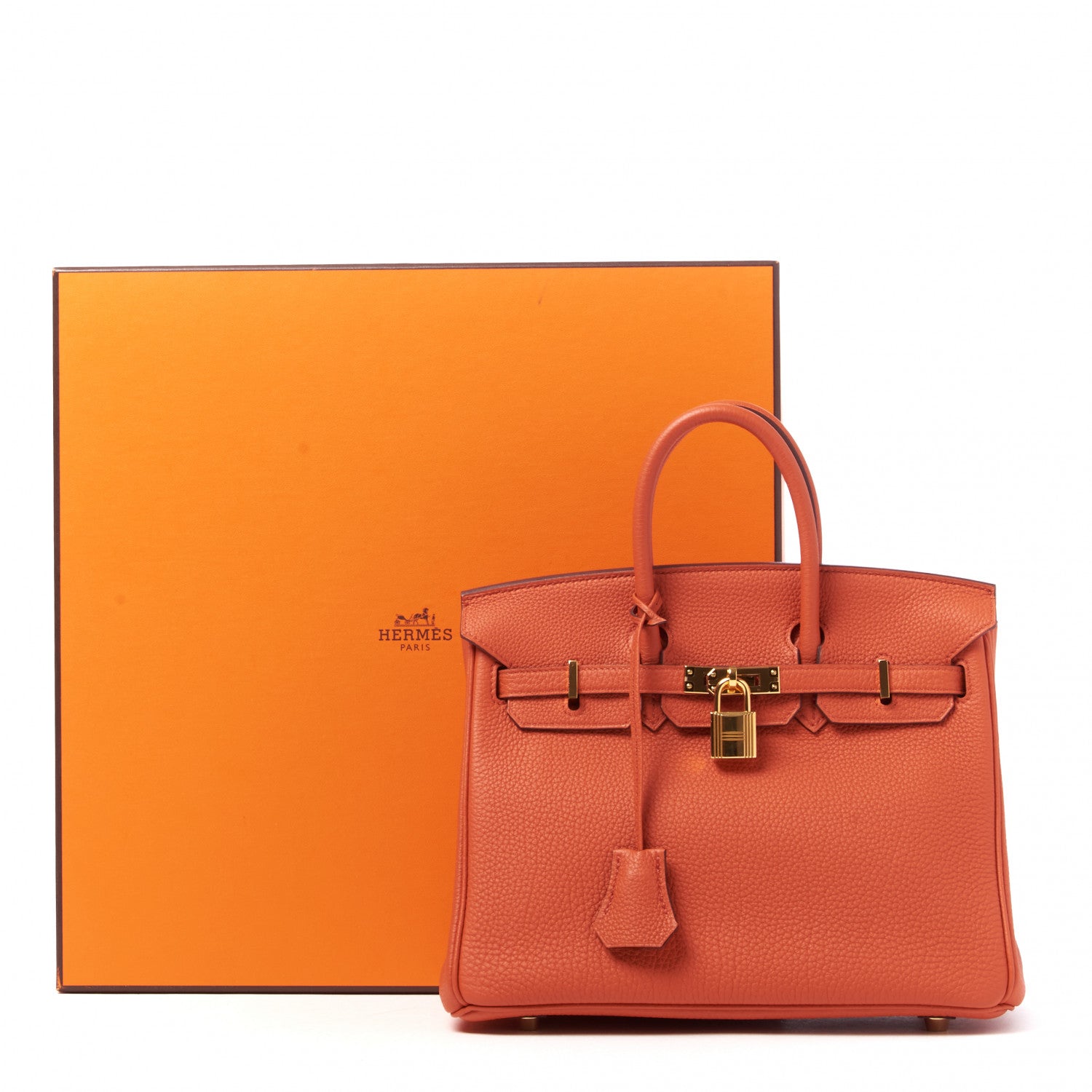 Hermes Togo Birkin 25 Terre Battue 34 of 34
