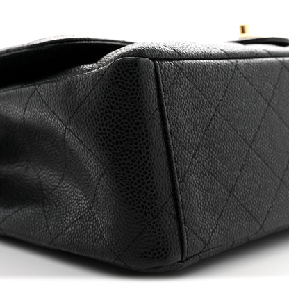 Chanel Caviar Quilted Maxi Double Flap Black 9 of 12