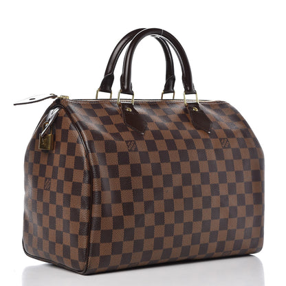 Louis Vuitton Damier Ebene Speedy 30 3 of 12