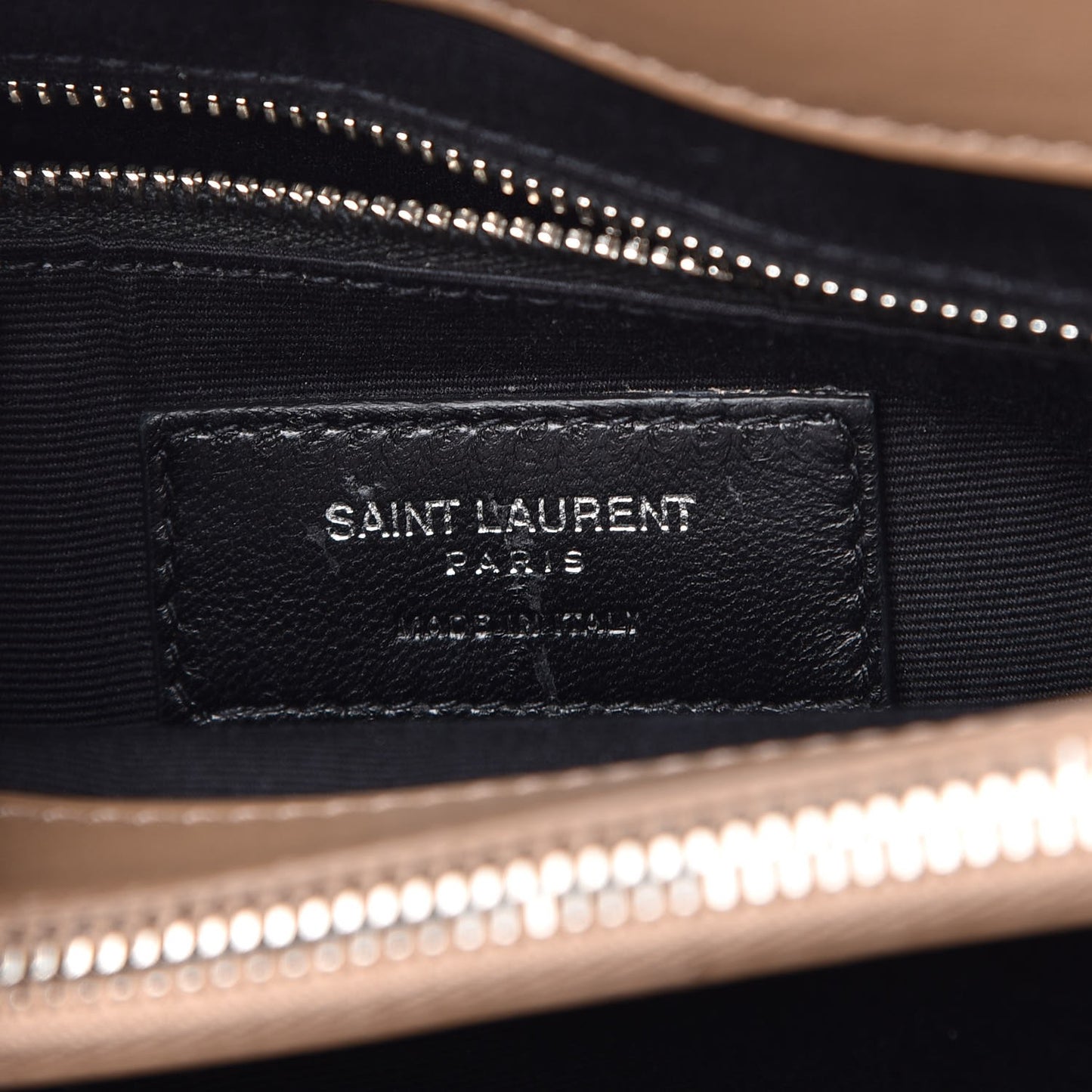 Calfskin Y Quilted Monogram Medium Loulou Chain Satchel Desert Storm