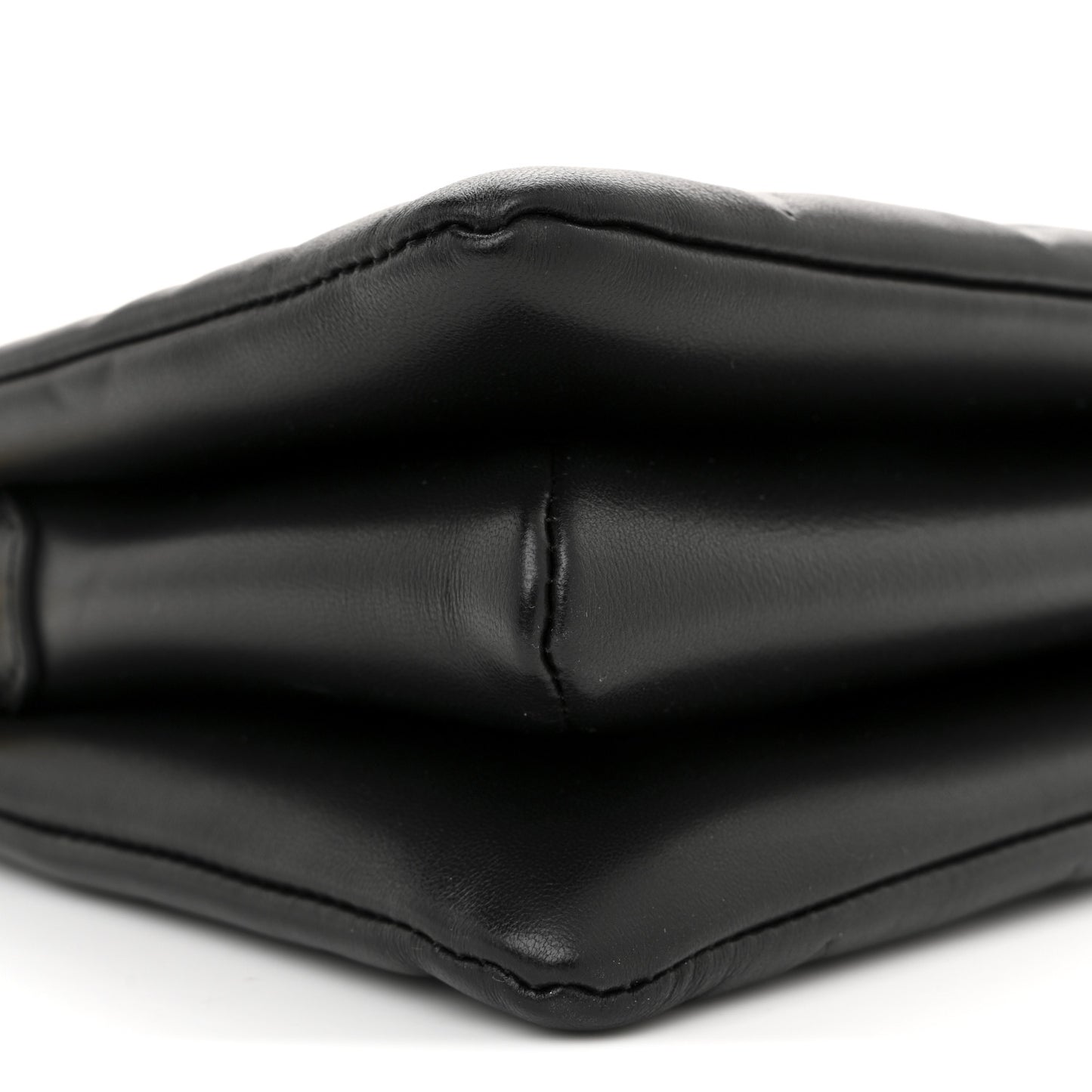 Lambskin Embossed Monogram Coussin BB Black