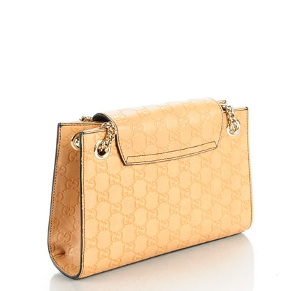 Gucci Guccissima Small Emily Chain Shoulder Bag Camelia 3 of 7