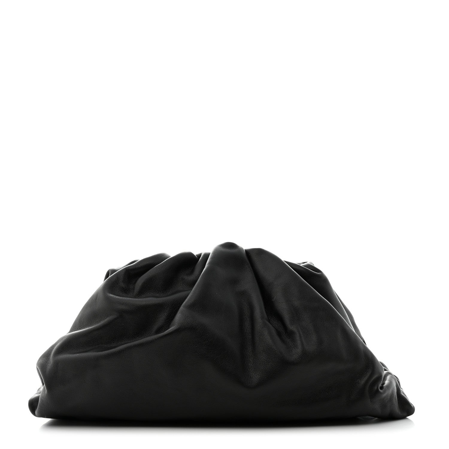Bottega Veneta Smooth Butter Calf The Pouch Oversized Clutch Black 1 of 7