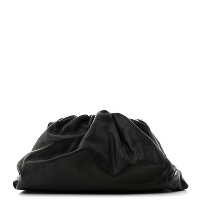 Bottega Veneta Smooth Butter Calf The Pouch Oversized Clutch Black 1 of 7