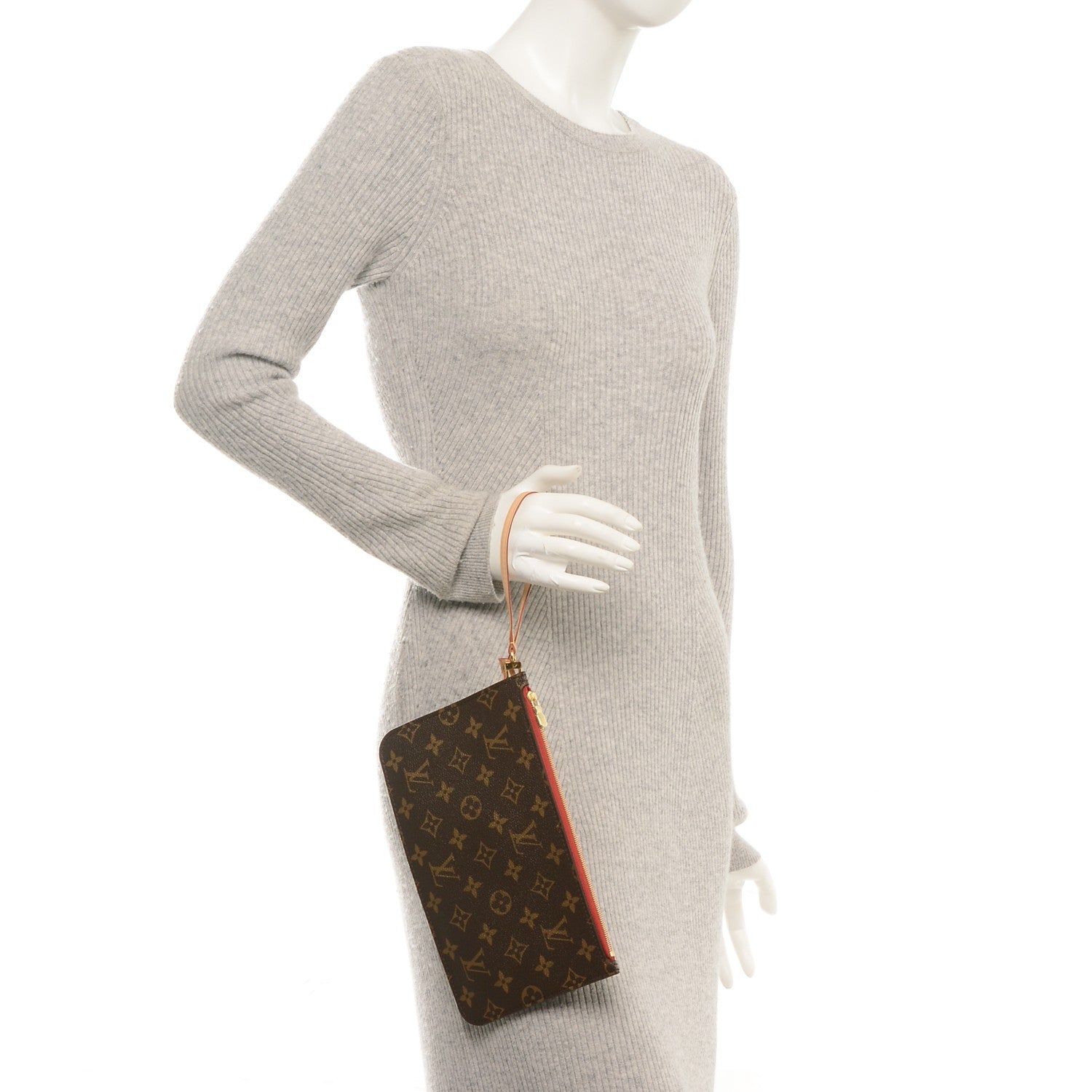 Louis Vuitton Monogram Neverfull MM GM Pochette Cherry 2 of 7
