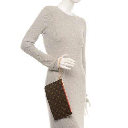 Louis Vuitton Monogram Neverfull MM GM Pochette Cherry 2 of 7