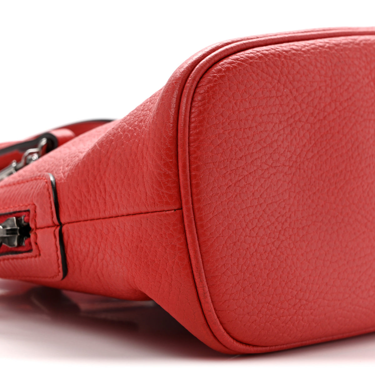 Gucci Calfskin Mini Dome Bag Sporting Red 9 of 13