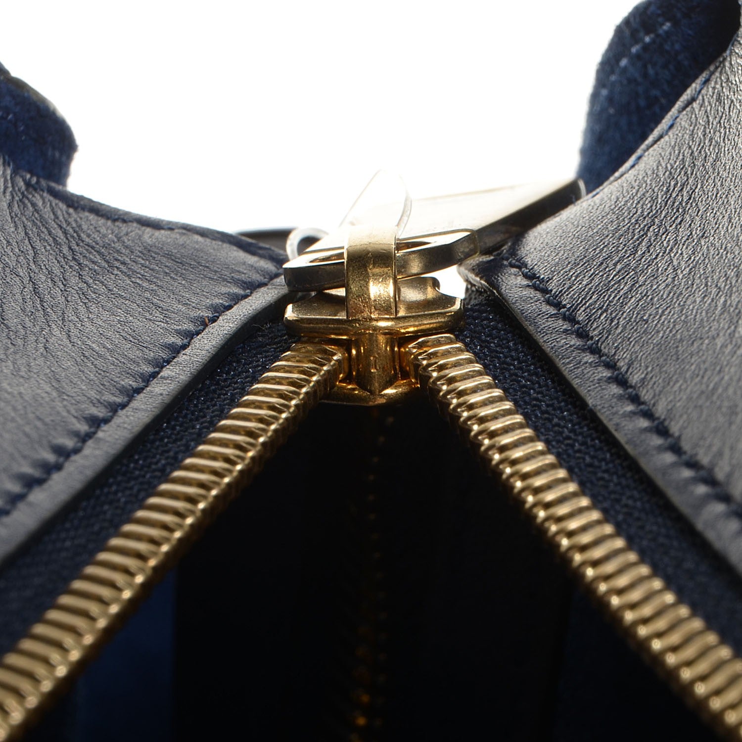 Celine Palmetto Medium Trapeze Ink Blue 8 of 9