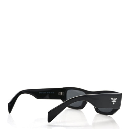 Prada Acetate Pillow Sunglasses SPR A01 Black 4 of 7
