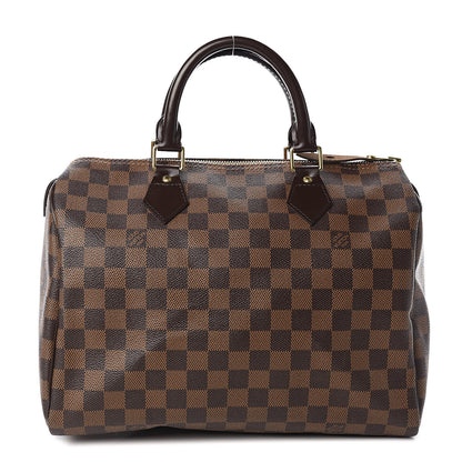 Louis Vuitton Damier Ebene Speedy 30 1 of 10