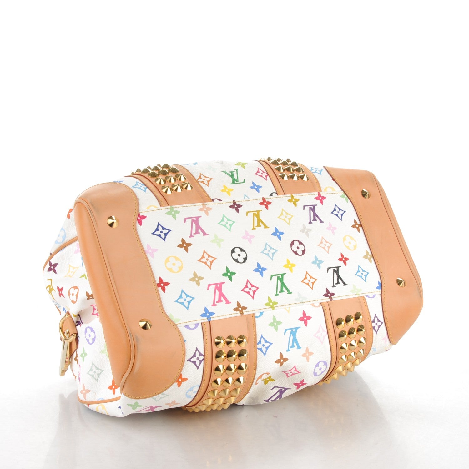 Louis Vuitton Monogram Multicolor Courtney GM White 4 of 11