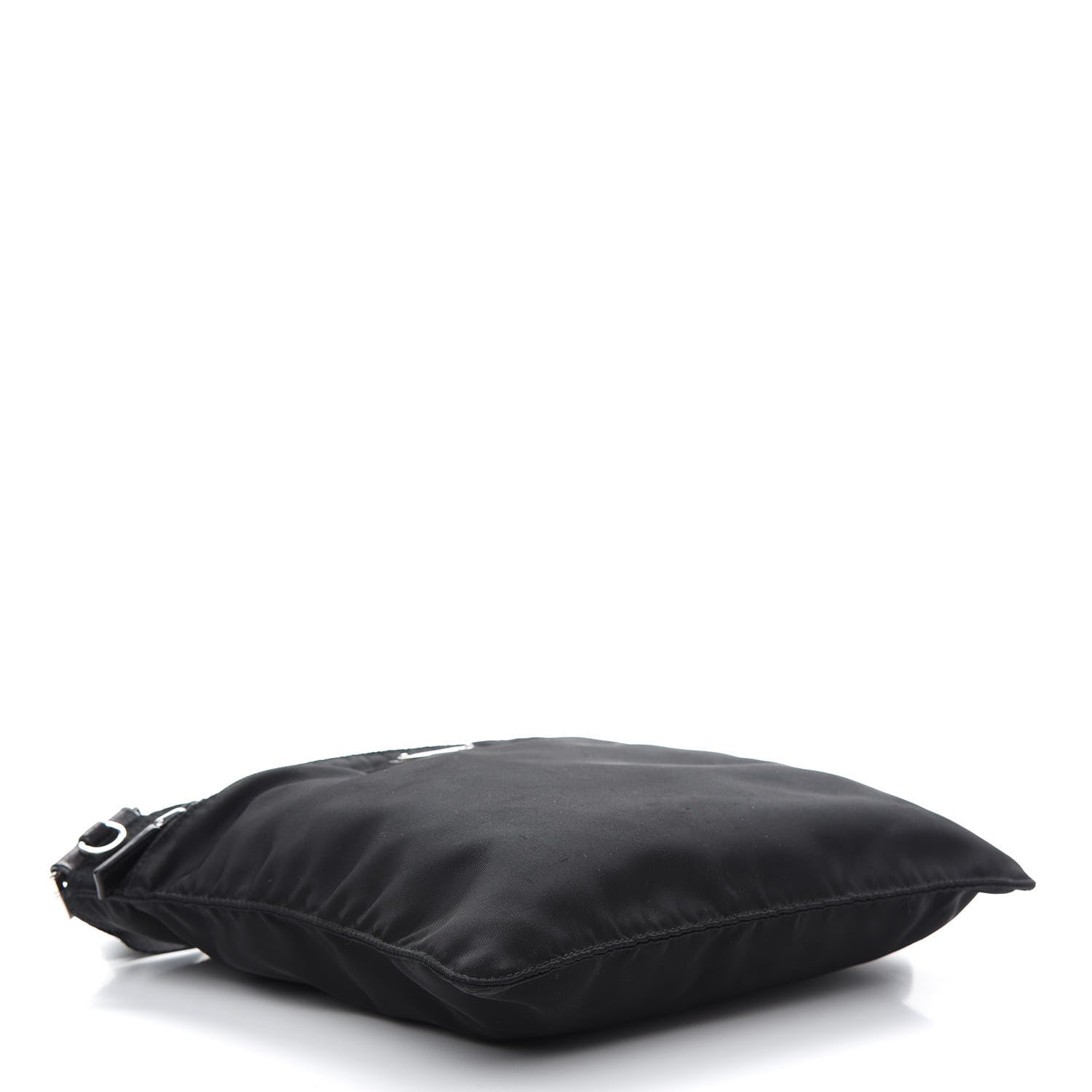 Prada Nylon Saffiano Flat Messenger Bag Black 4 of 9