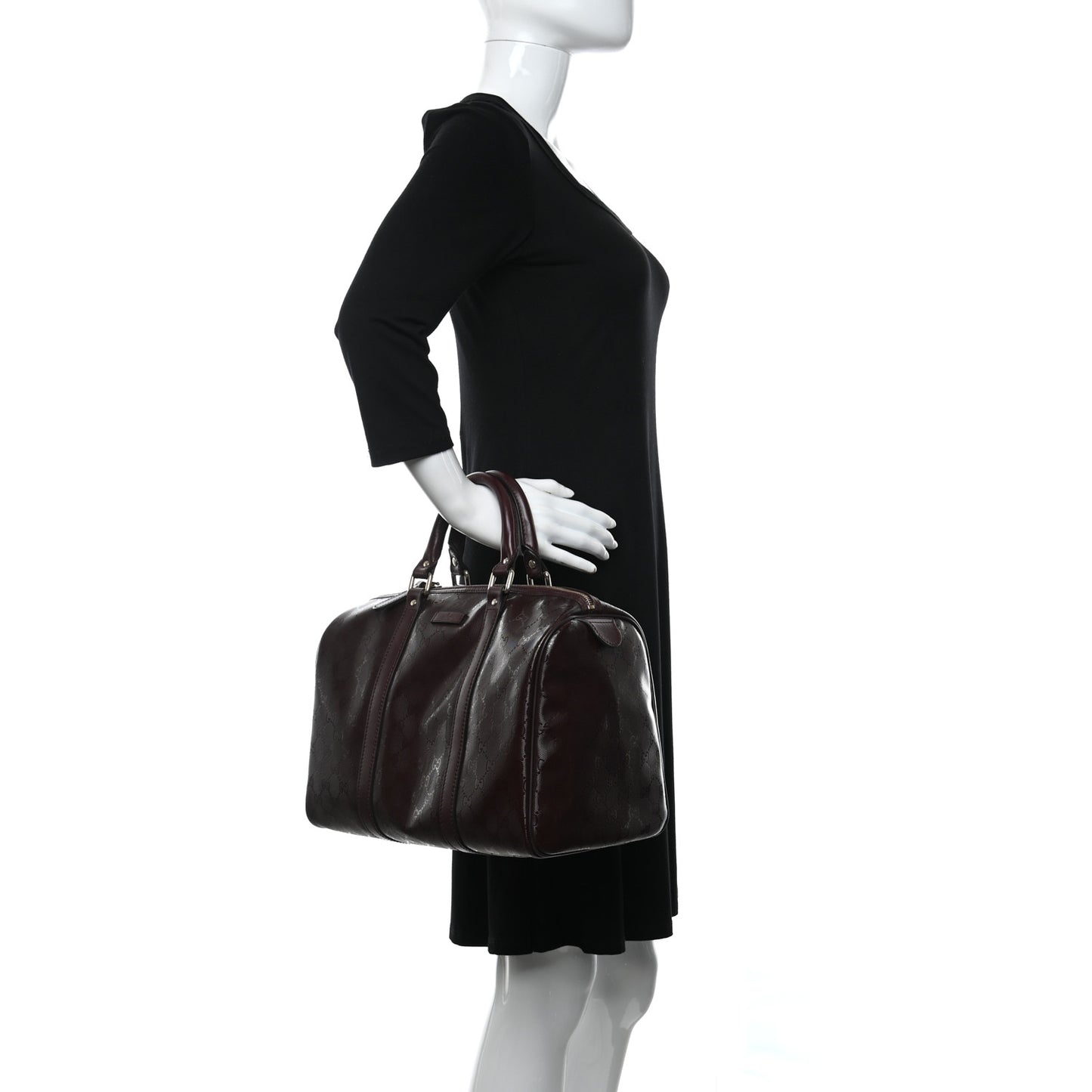 Imprime Monogram Medium Joy Boston Bordeaux