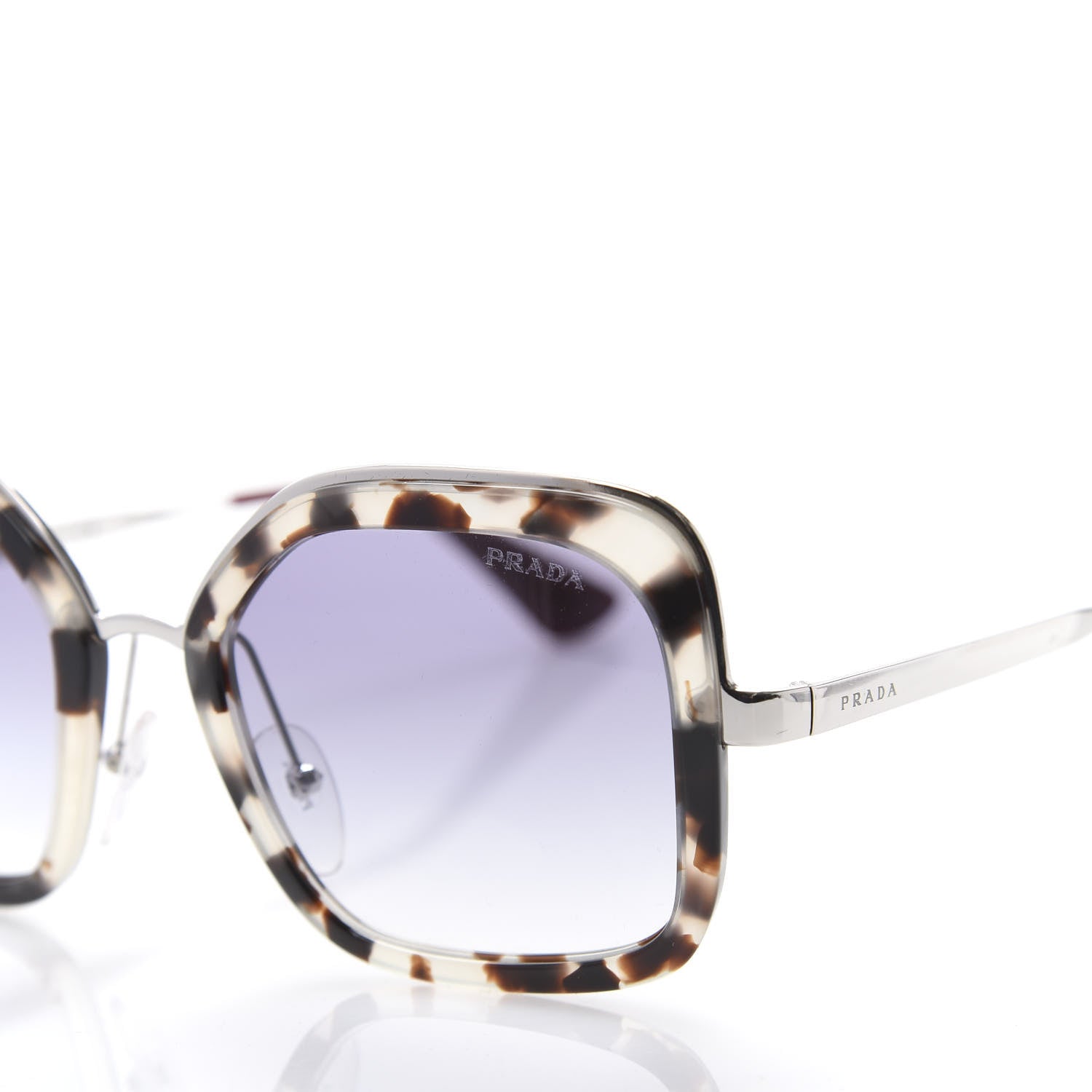 Prada Cinema Sunglasses SPR 57U Tortoise Gold 7 of 8