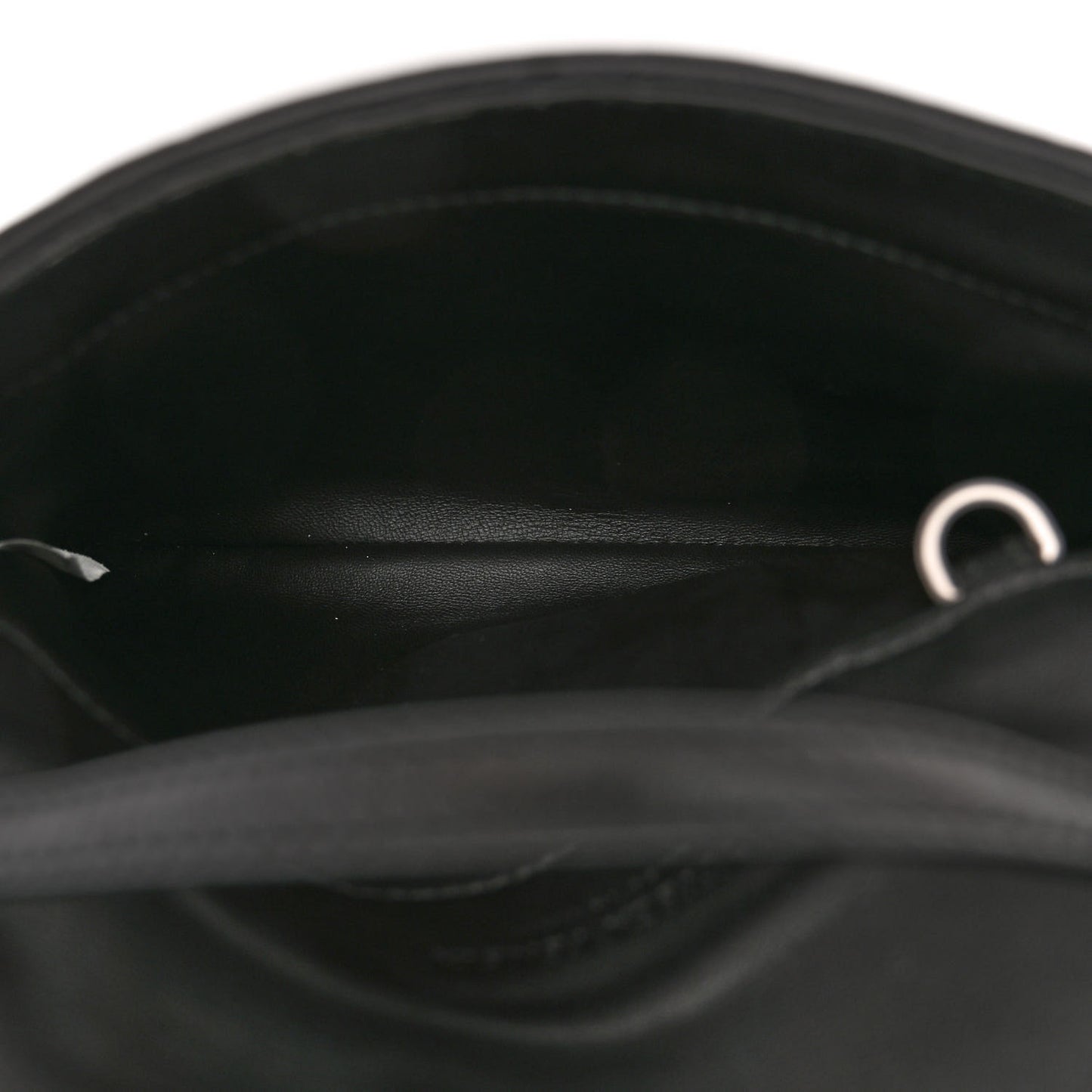 Nappa Intrecciato Crossbody Messenger Flap Black