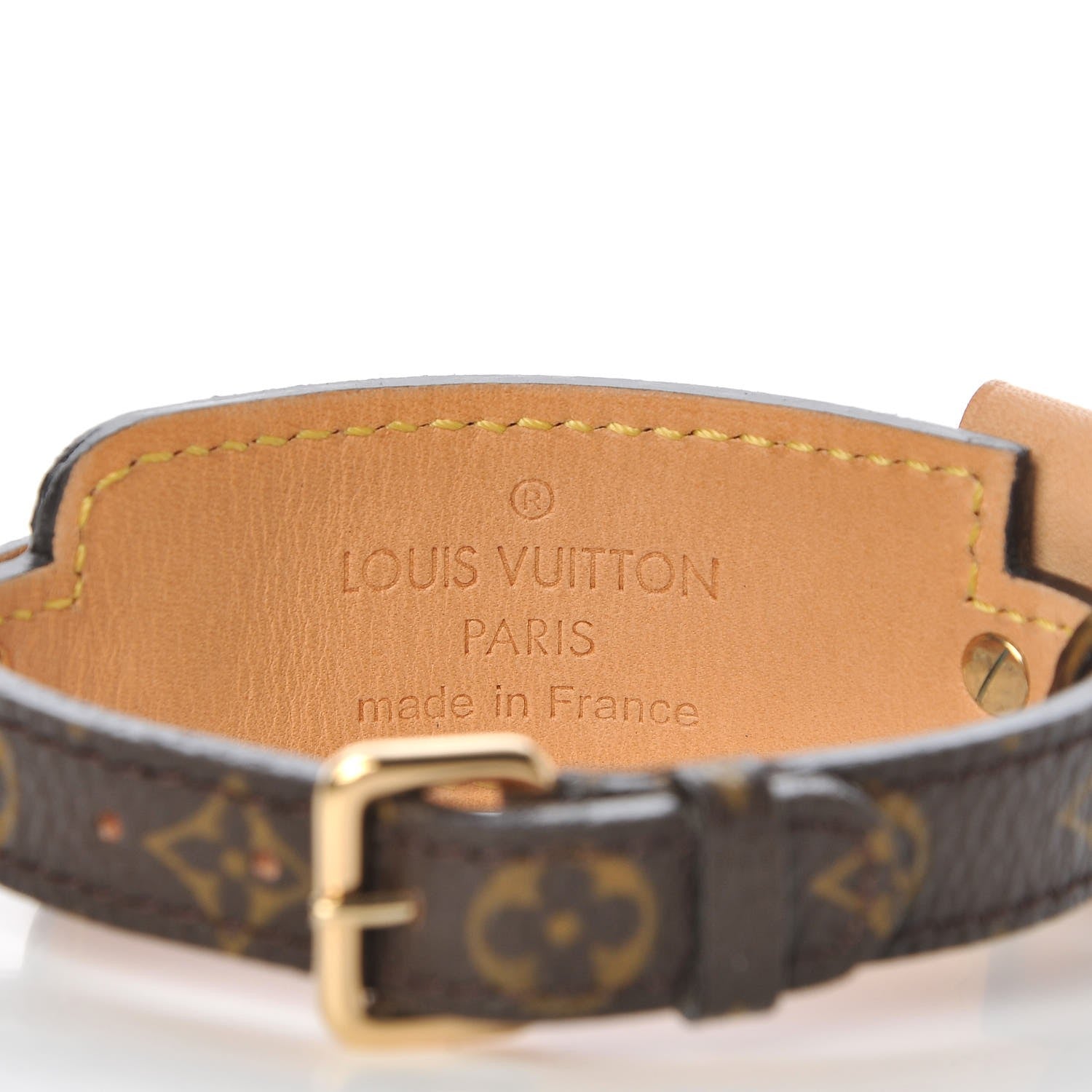 Louis Vuitton Monogram Address Bracelet 4 of 6
