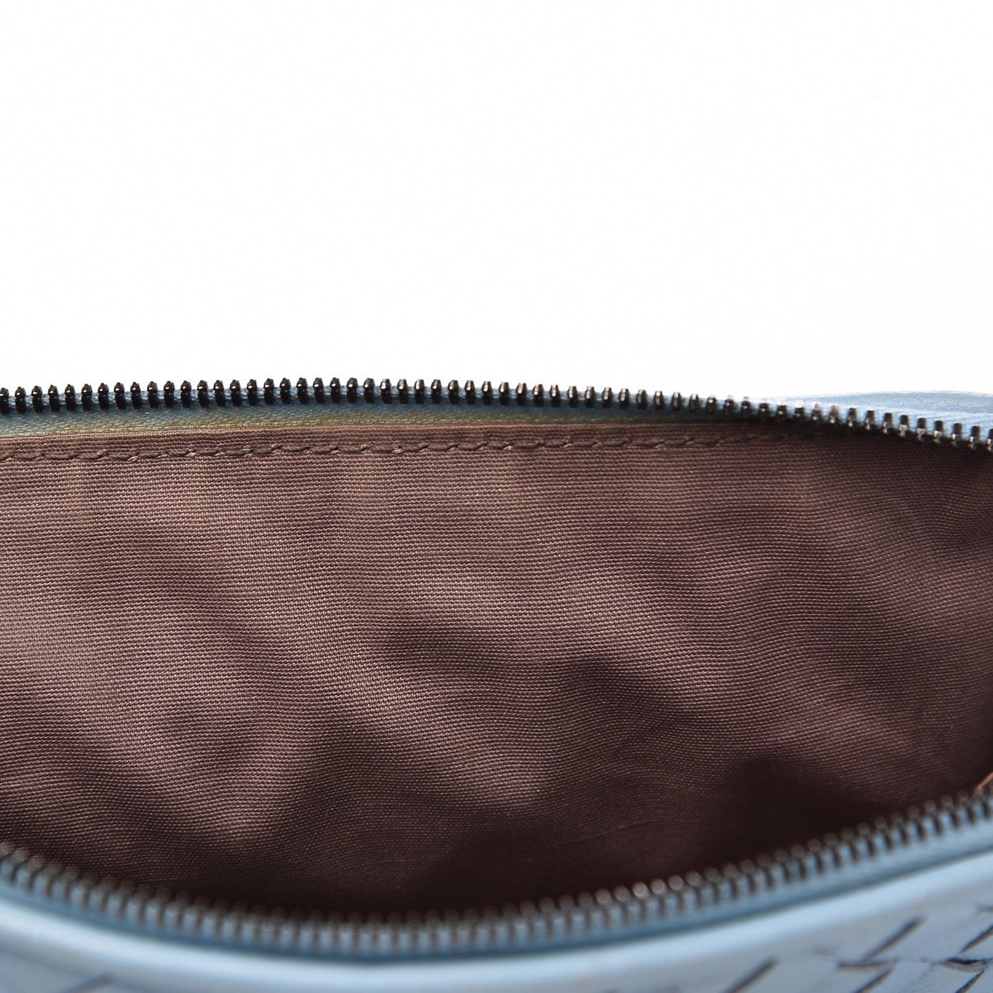 Nappa Intrecciato Cosmetic Case Light Blue