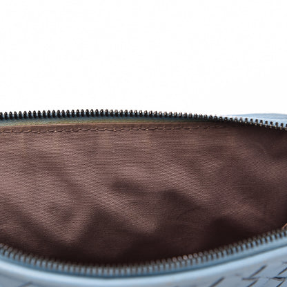 Bottega Veneta Nappa Intrecciato Cosmetic Case Light Blue 16 of 16