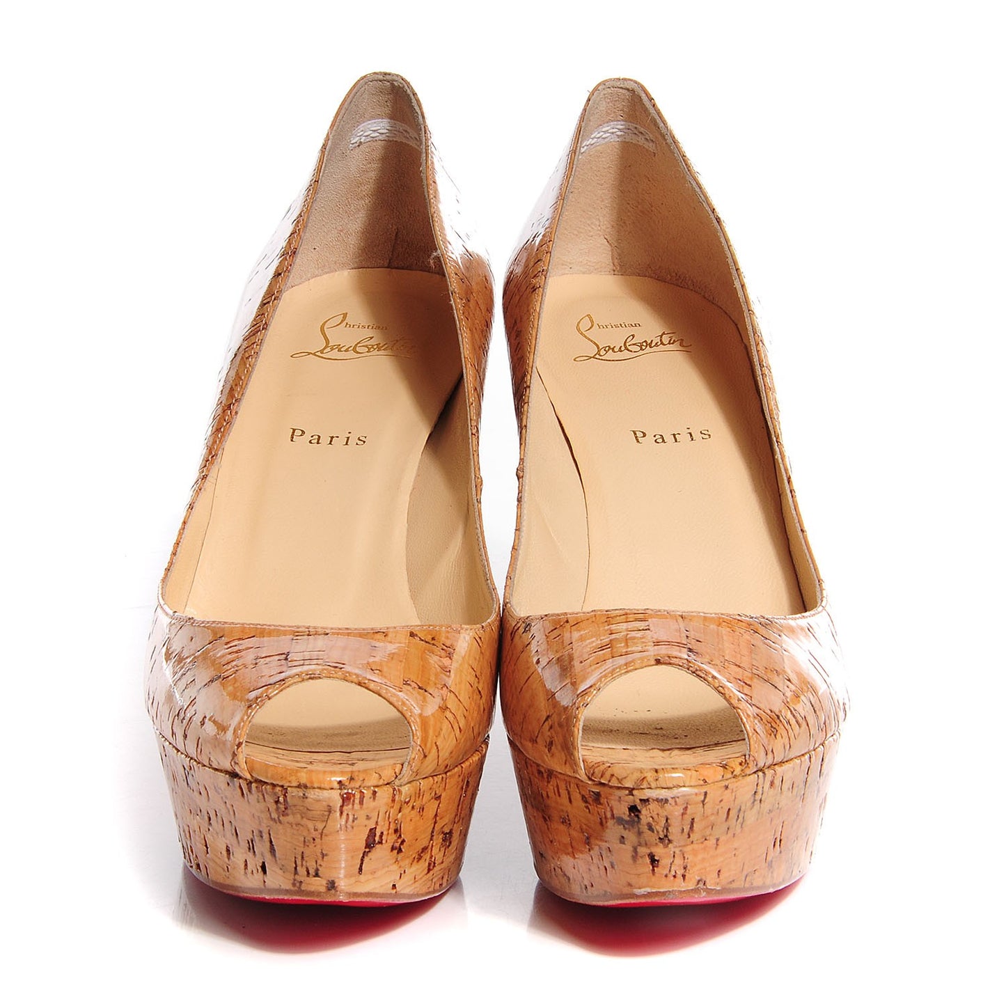 Cork Lucido Une Plume 100 Wedges 41 Natural
