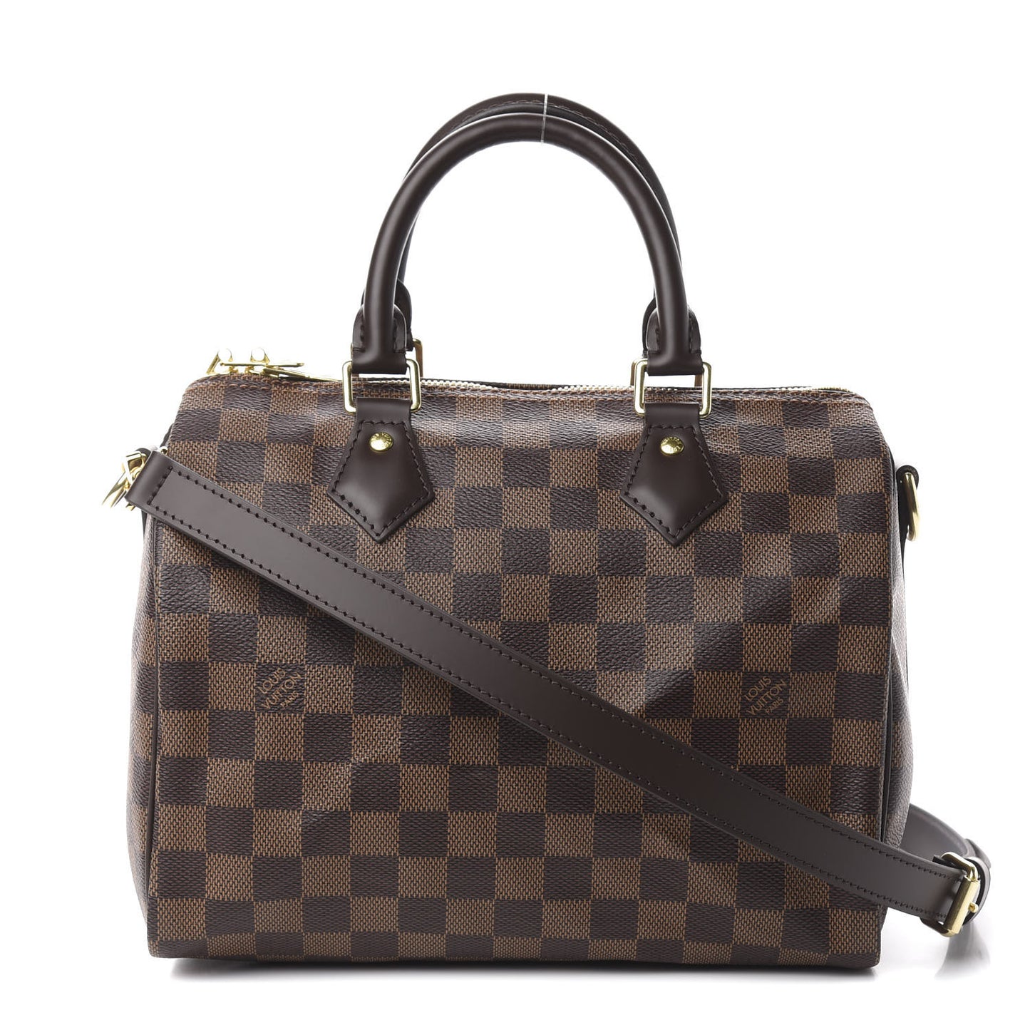 Damier Ebene Speedy Bandouliere 25