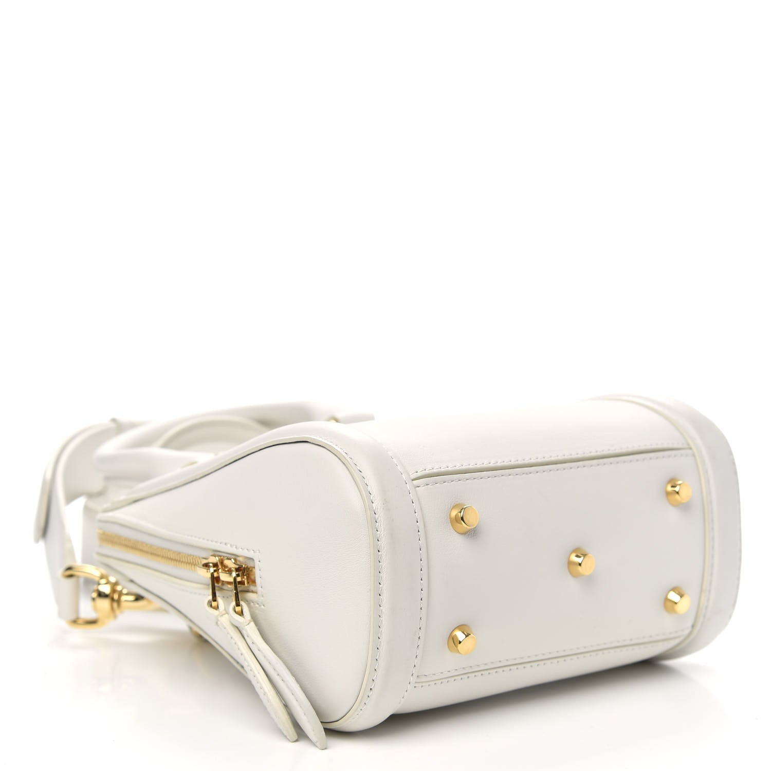 Alexander McQueen Calfskin Mini Heroine White 4 of 12