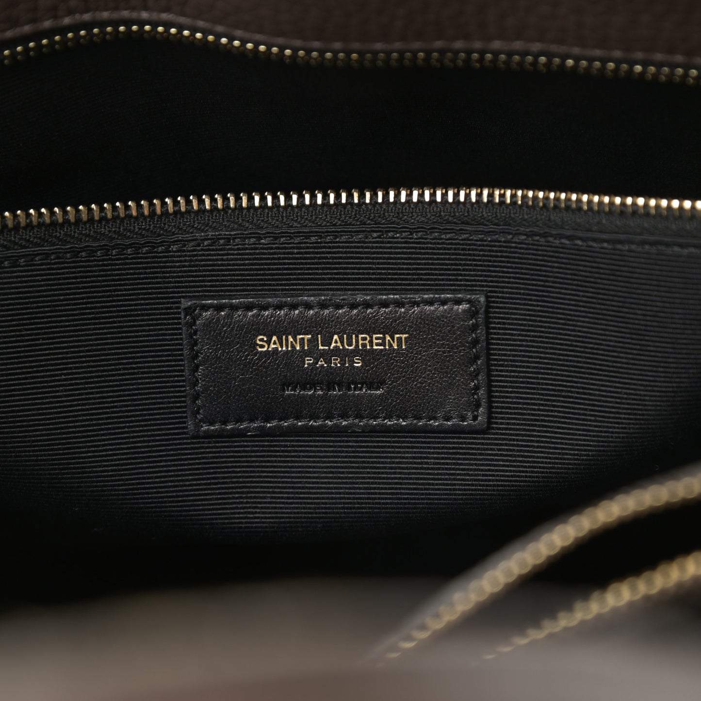 Grained Calfskin Small Sac De Jour Earth