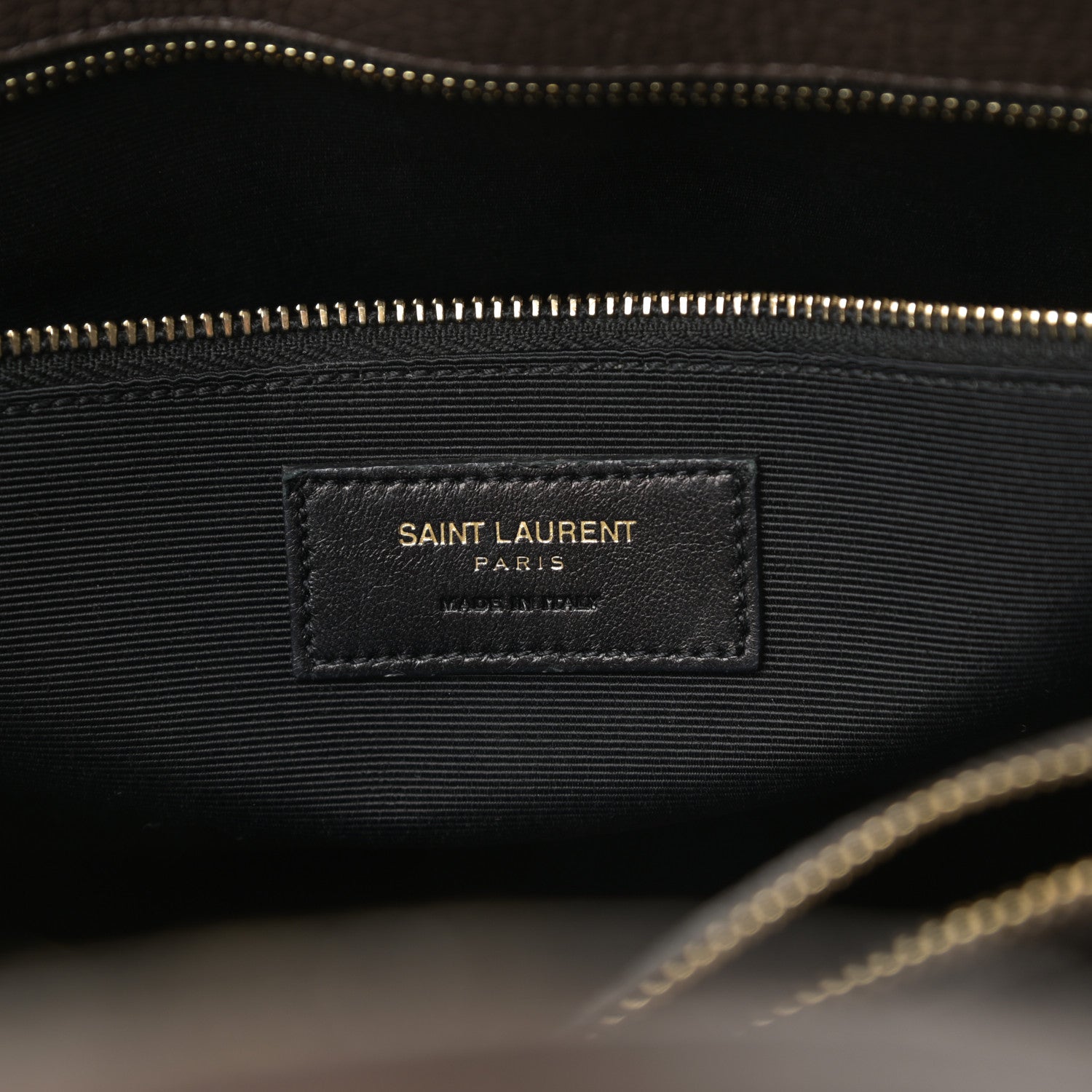 Saint Laurent Grained Calfskin Small Sac De Jour Earth 6 of 18