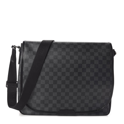 Louis Vuitton Damier Graphite District MM 1 of 9