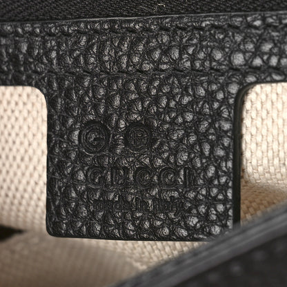 Gucci Pebbled Calfskin Medium Soho Flap Crossbody Black 6 of 9