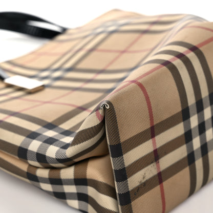 Burberry House Check Medium Tote Black 8 of 24