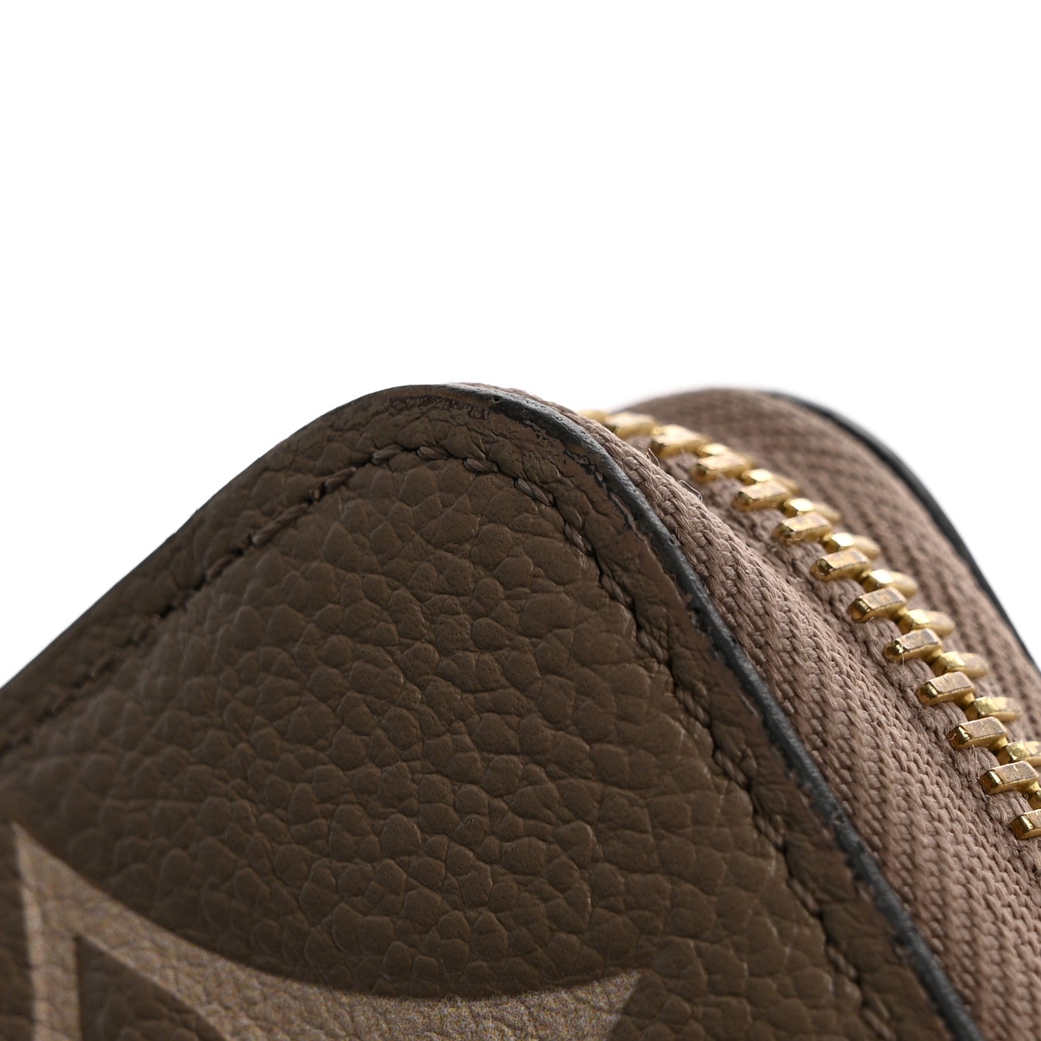 Louis Vuitton Empreinte Monogram Giant Zippy Wallet Tourterelle Creme 8 of 10
