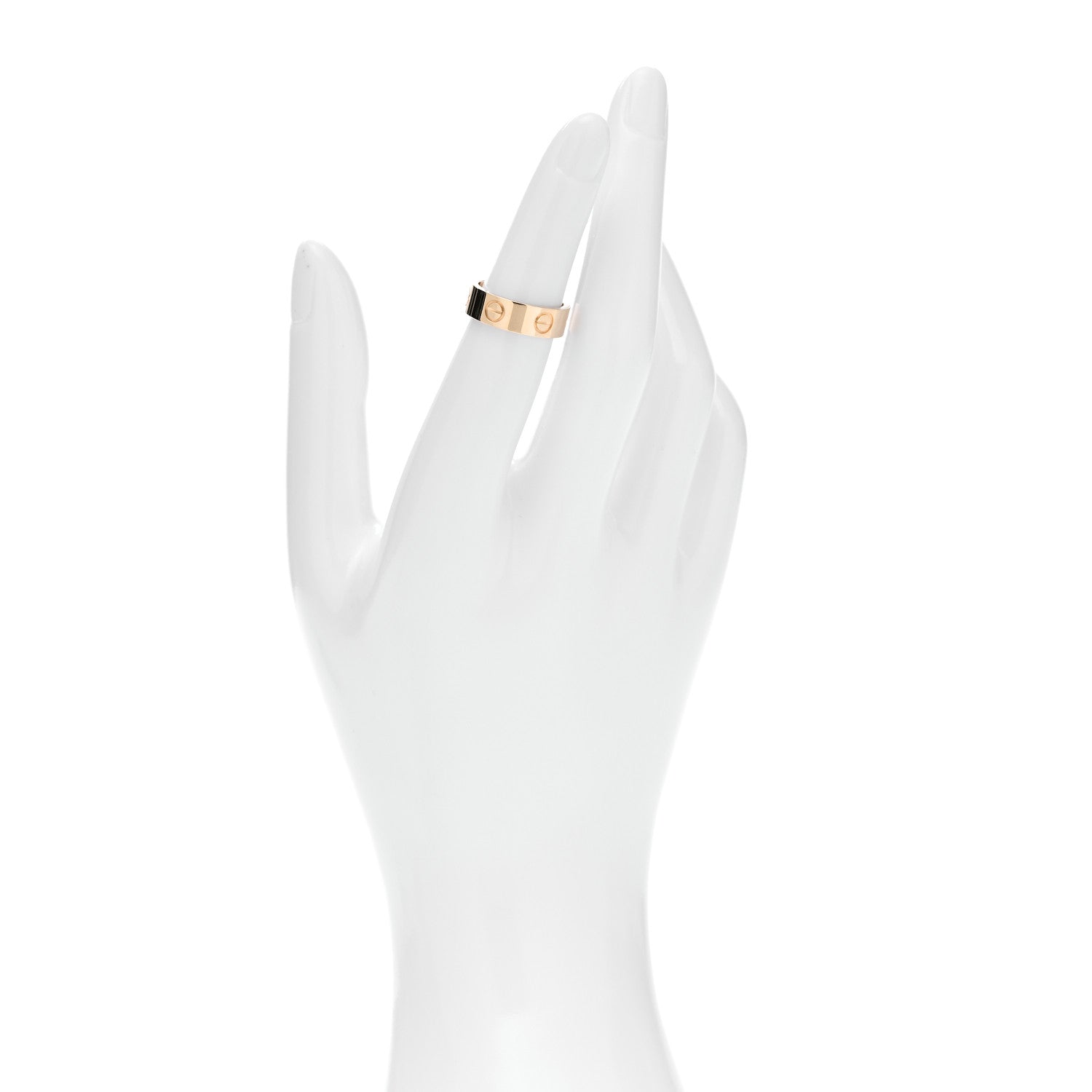 Cartier 18K Yellow Gold 5.5mm LOVE Ring 49 5 2 of 4