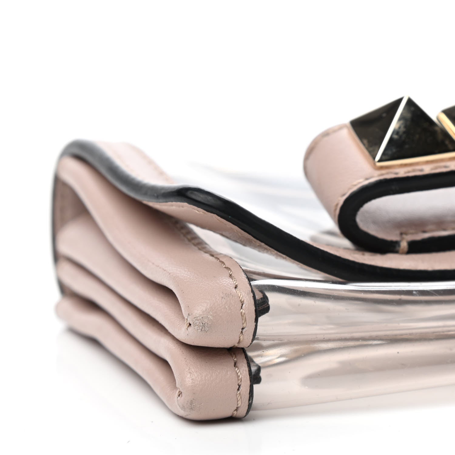 Valentino Garavani PVC Nappa Naked Mini Va Va Voom Shoulder Bag Poudre 7 of 8
