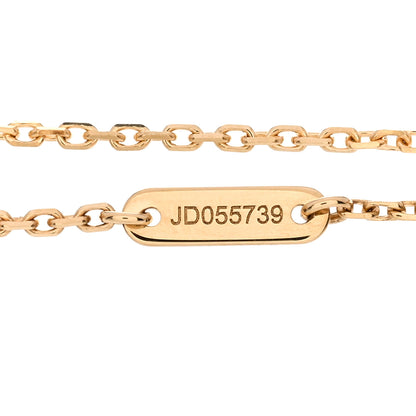 Van Cleef & Arpels 18K Yellow Gold Mother of Pearl Sweet Alhambra Bracelet 3 of 4