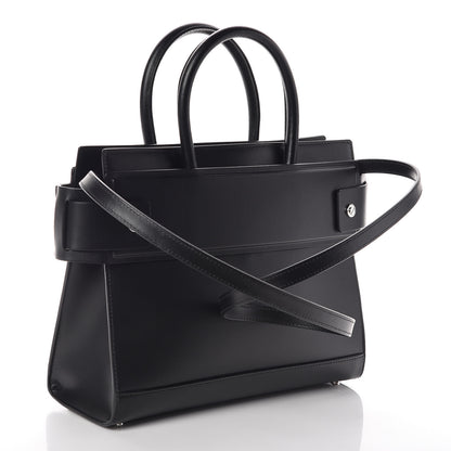 Givenchy Smooth Calfskin Small Horizon Satchel Black 3 of 8