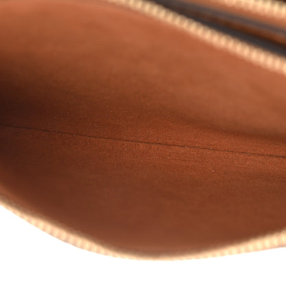Louis Vuitton Empreinte Monogram Giant Double Zip Pochette Caramel 6 of 10