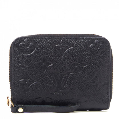Louis Vuitton Empreinte Zippy Coin Purse Black 1 of 8